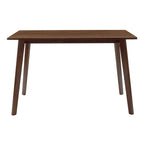Τραπέζι Benson MDF σε καρυδί απόχρωση 120x75x75εκ