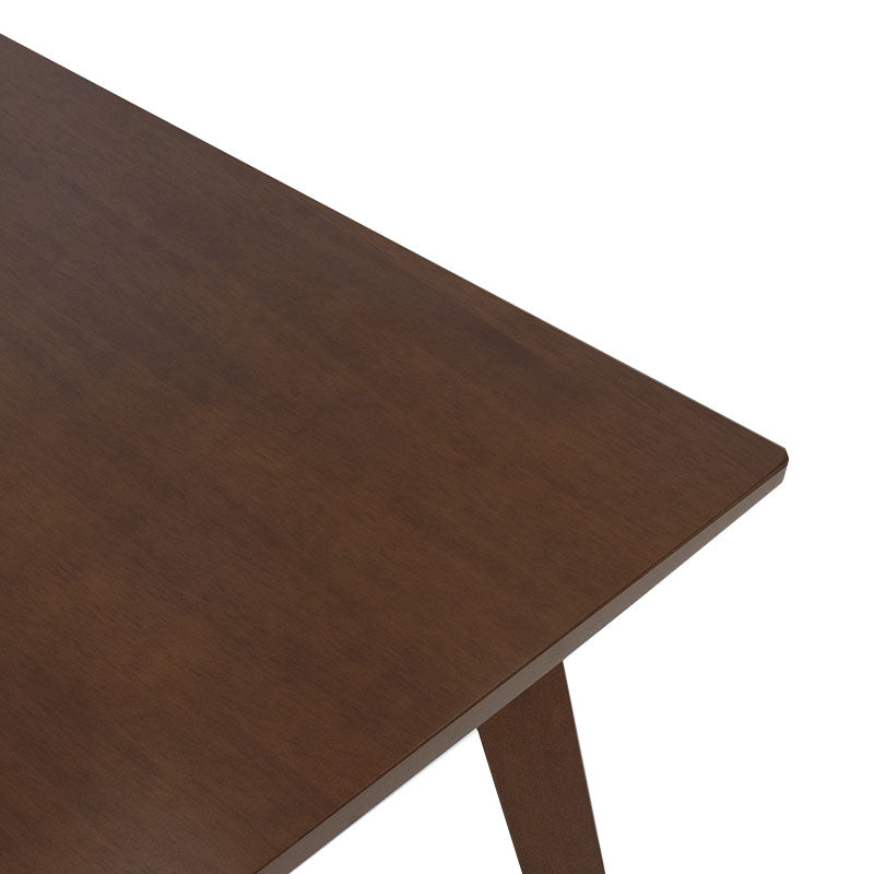 Τραπέζι Benson MDF σε καρυδί απόχρωση 120x75x75εκ