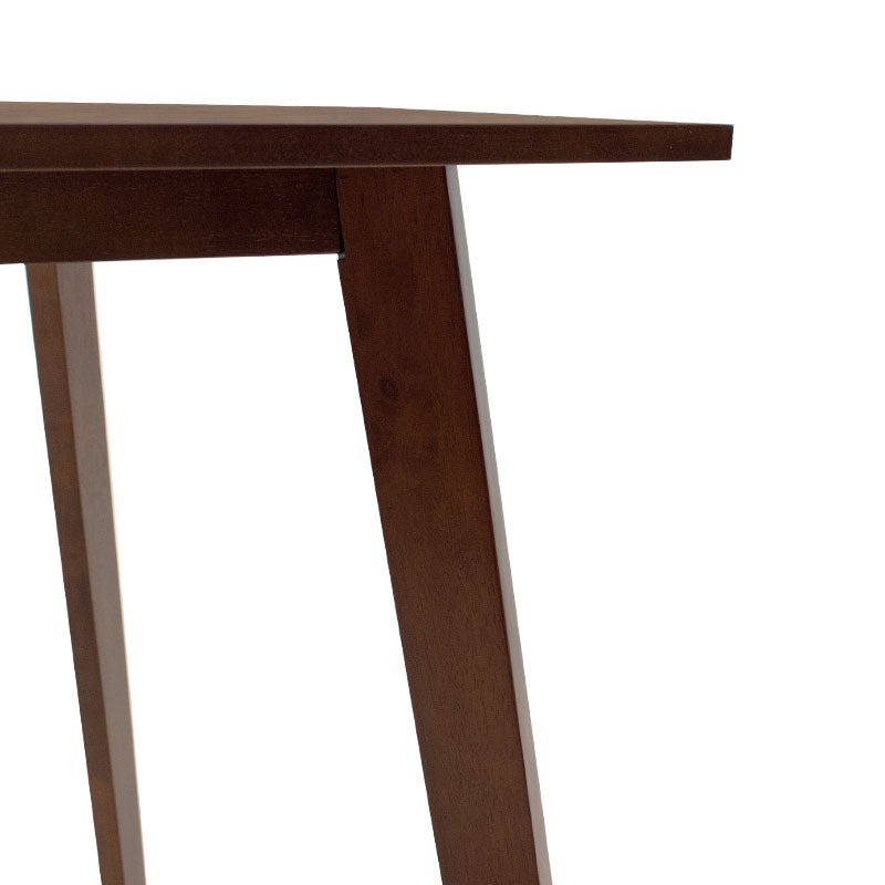 Τραπέζι Benson MDF σε καρυδί απόχρωση 120x75x75εκ