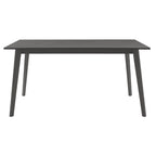 Τραπέζι Benson MDF σε rustic grey απόχρωση 150x90x75εκ