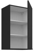 Κρεμαστό ντουλάπι Arianna 45 G 72 1F-Μαύρο