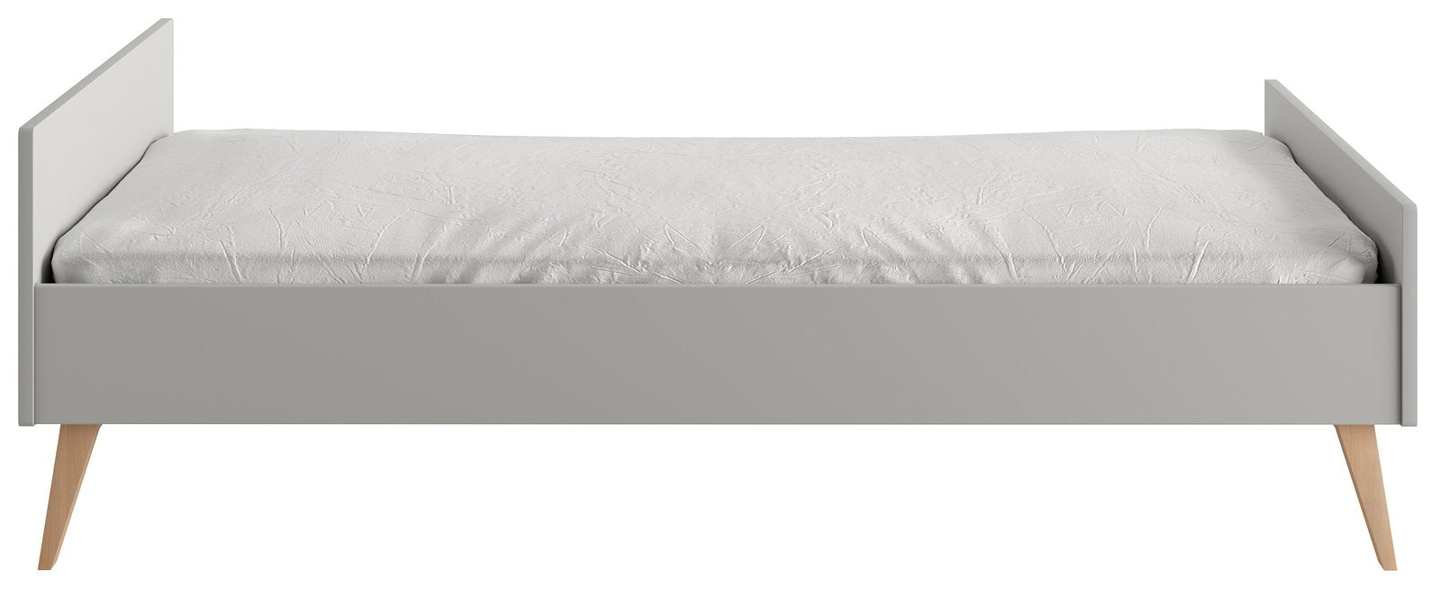 Παιδικό Κρεβάτι Swin-120x200-Γκρί