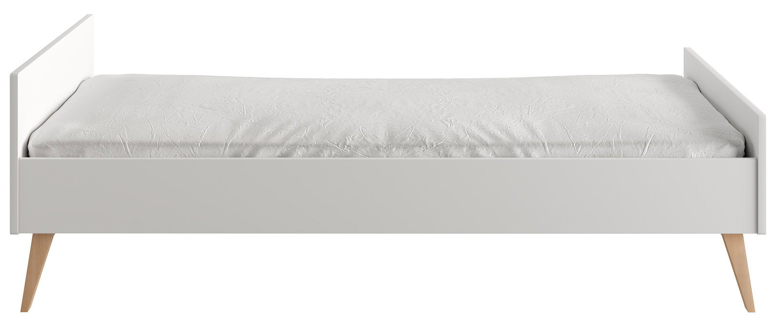 Παιδικό Κρεβάτι Swin-120x200-Λευκό