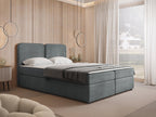 Επενδυμένο κρεβάτι Boho-180 x 200-Γκρι
