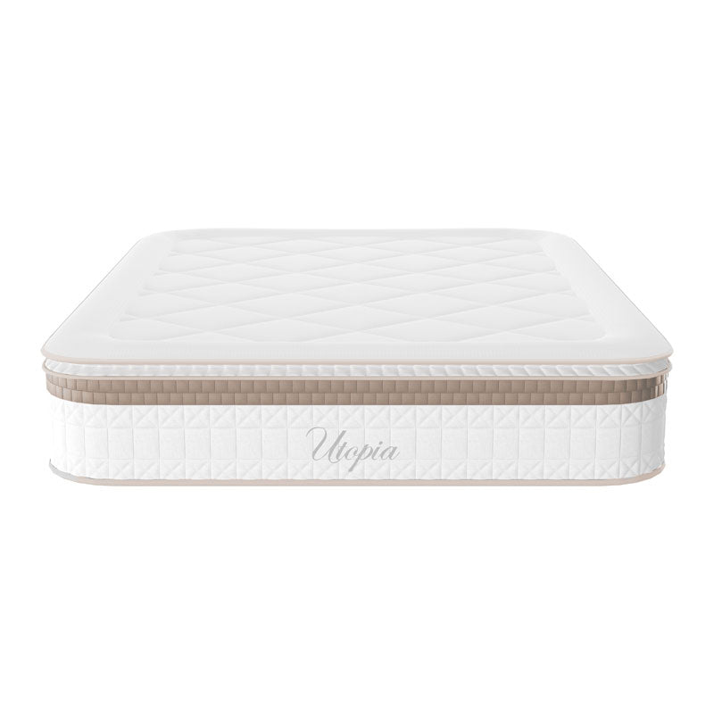 Στρώμα Utopia pocket spring με ανώστρωμα aloe vera 30-32cm 140x200εκ