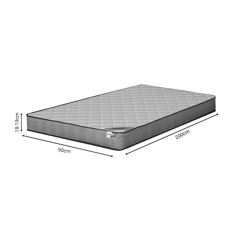Στρώμα Frezio pocket spring roll pack διπλής όψης 18-19cm 90x200εκ
