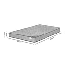 Στρώμα Klaudia Continuous spring μονής όψης 17-18cm 90x200εκ