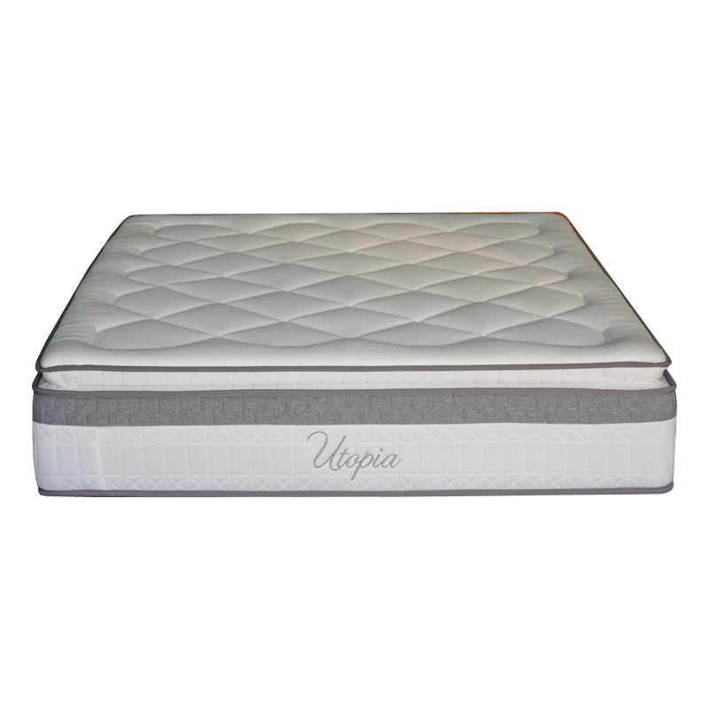 Στρώμα Utopia pocket spring μονής όψης με ανώστρωμα 30-32cm 140x200εκ