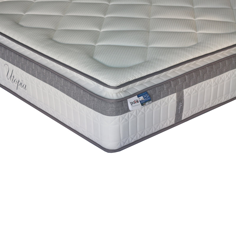 Στρώμα Utopia pocket spring μονής όψης με ανώστρωμα 30-32cm 140x200εκ