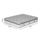 Στρώμα Utopia pocket spring μονής όψης με ανώστρωμα 30-32cm 140x200εκ