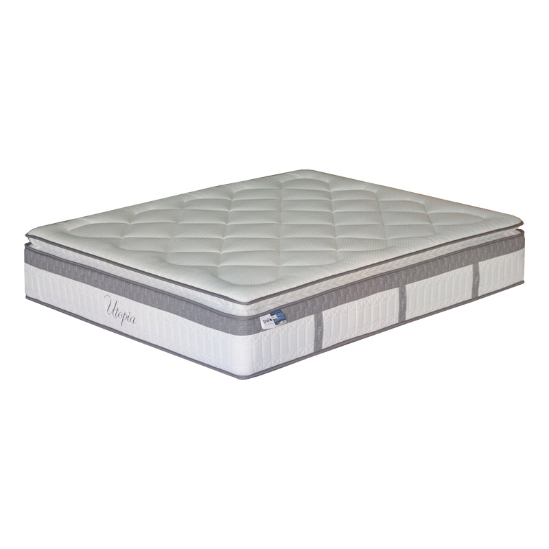 Στρώμα Utopia pocket spring μονής όψης με ανώστρωμα 30-32cm 140x200εκ