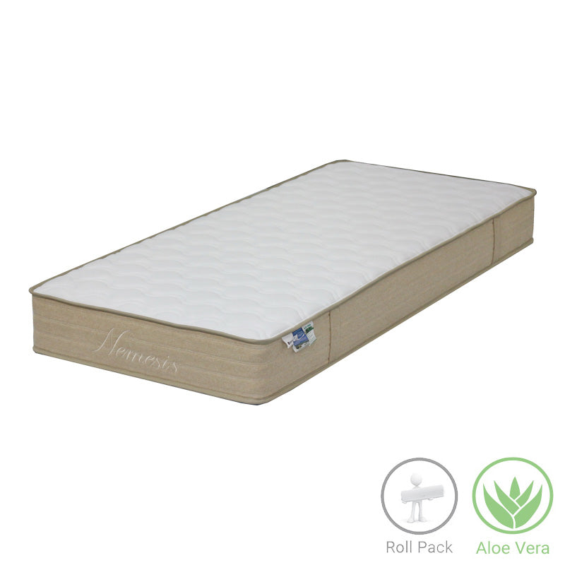 Στρώμα Nemesis pocket spring roll pack διπλής όψης aloe vera 20-22cm 90x190εκ