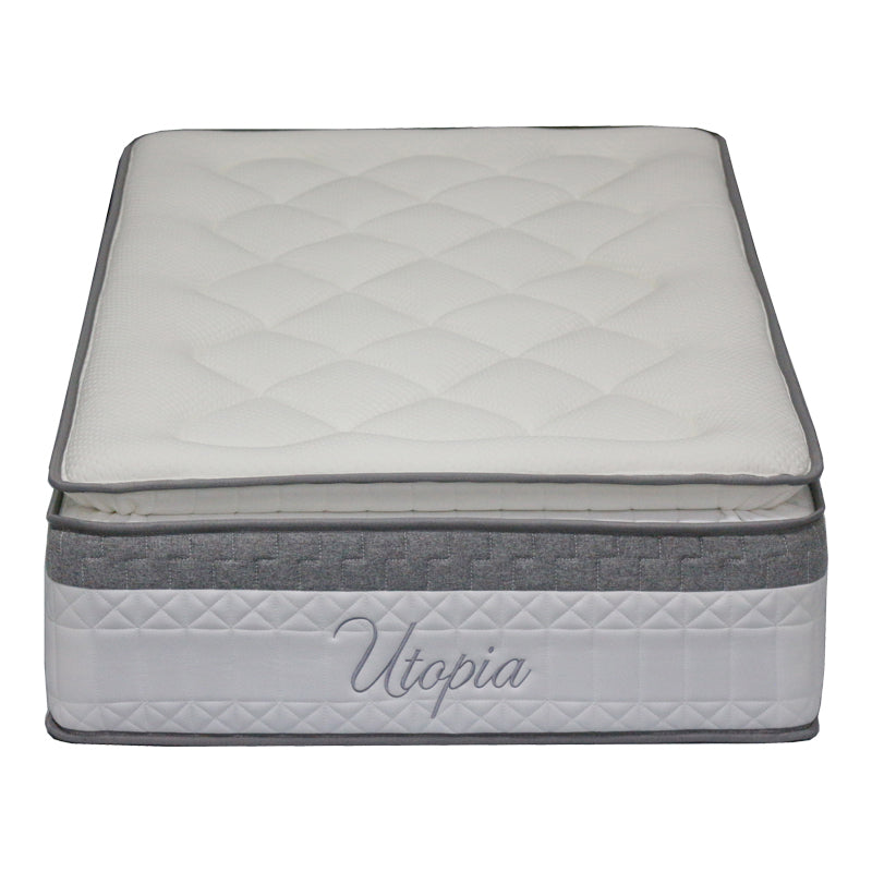 Στρώμα Utopia pocket spring με ανώστρωμα 30-32cm 90x190εκ