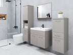 Σετ μπάνιου Alba-Γκρι Ματ
