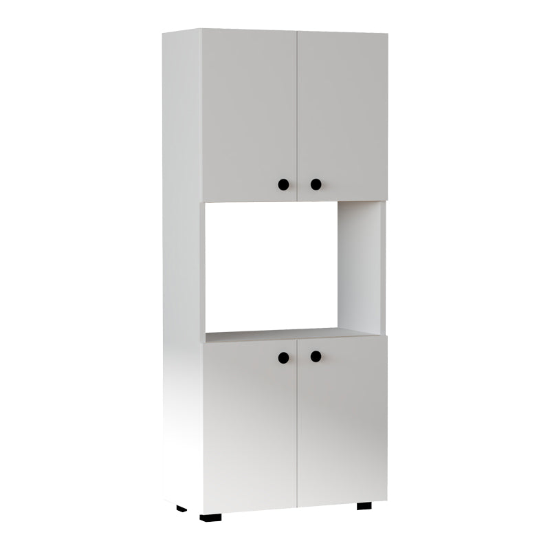 Στήλη Guzel σε λευκή απόχρωση 60x31.4x140εκ