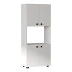 Στήλη Guzel σε λευκή απόχρωση 60x31.4x140εκ