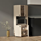 Στήλη Guzel σε sonoma απόχρωση 60x31.4x140εκ