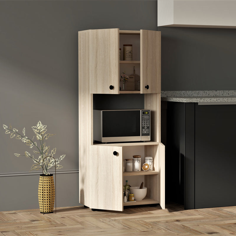 Στήλη Guzel σε sonoma απόχρωση 60x31.4x140εκ