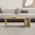 Τραπέζι σαλονιού Poko σε oak απόχρωση 86.8x50x32,4εκ
