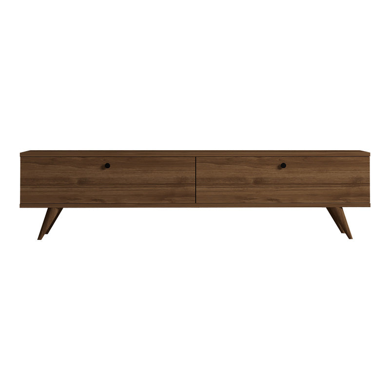 Έπιπλο τηλεόρασης Jate σε καρυδί απόχρωση 160x25x40εκ