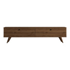 Έπιπλο τηλεόρασης Jate σε καρυδί απόχρωση 160x25x40εκ