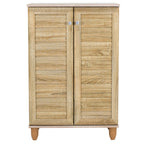 Παπουτσοθήκη-ντουλάπι SANTO 10 ζεύγων χρώμα sonoma 60x34,5x91,5εκ