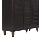 Παπουτσοθήκη-ντουλάπι SANTO 16 ζεύγων χρώμα wenge 89,5x34,5x91,5εκ