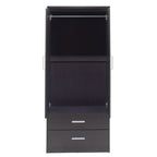 Ντουλάπα ρούχων δίφυλλη OLYMPUS χρώμα wenge 81x57x183εκ