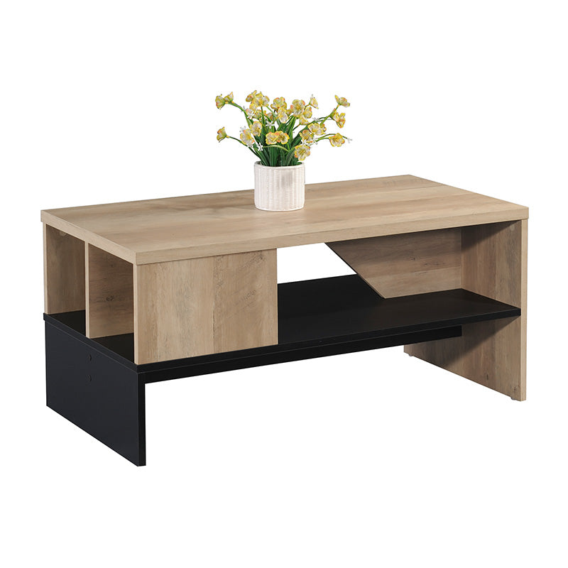 Τραπέζι σαλονιού Naya sonoma-ανθρακί 93x46x43εκ