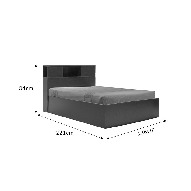 Κρεβάτι OLYMPUS σε χρώμα wenge 120x200εκ