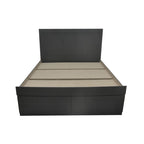 Κρεβάτι Olympus με συρτάρι σε wenge απόχρωση 100x200εκ