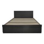 Κρεβάτι Olympus με συρτάρι σε wenge απόχρωση 150x200εκ