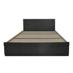 Κρεβάτι Olympus με συρτάρι σε wenge απόχρωση 160x200εκ