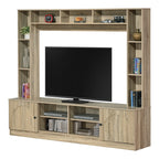 Σύνθετο σαλονιού Ambera σε sonoma απόχρωση 200x40x171.5εκ