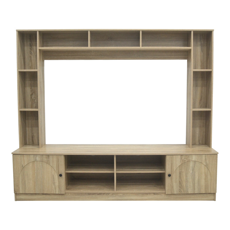 Σύνθετο σαλονιού Ambera σε sonoma απόχρωση 200x40x171.5εκ