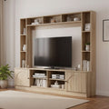 Σύνθετο σαλονιού Ambera σε sonoma απόχρωση 200x40x171.5εκ