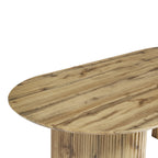 Τραπέζι Nembou mdf σε oak απόχρωση 210x100x76εκ