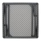 Τραπέζι catering Comfort πτυσσόμενο σε λευκή απόχρωση 80x80x74εκ