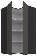 Κρεμαστό ντουλάπι γωνιακό Arianna 60x60 GN 108 2F-Γκρι