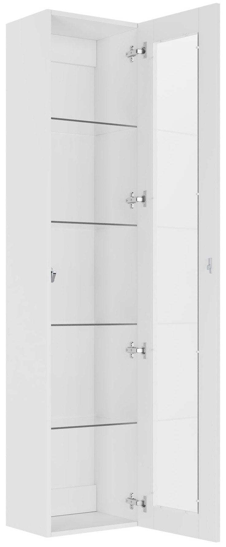 Βιτρίνα glass Vigo κρεμαστή-40 x 30 x 180 εκ.