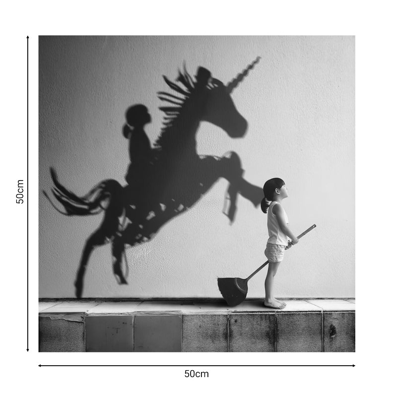 Πίνακας σε καμβά Horseon ψηφιακής εκτύπωσης 50x1.8x50εκ