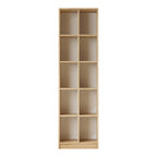 Βιβλιοθήκη Oteca 10θέσεων oak 51.1x25.4x180εκ