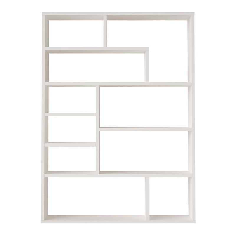 Βιβλιοθήκη Decora σε λευκη απόχρωση 90x22x123.6εκ