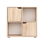 Βιβλιοθήκη Bookel σε sonoma απόχρωση 59.6x27.5x60.4εκ