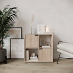 Βιβλιοθήκη Bookel σε sonoma απόχρωση 59.6x27.5x60.4εκ