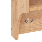 Κρεμάστρα Crosta σε oak απόχρωση 80x28x40εκ