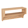 Κρεμάστρα Crosta σε oak απόχρωση 80x28x40εκ