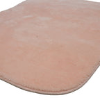 Πατάκι μπάνιου PWC-0055 σετ 2τμχ microfiber ροζ 90x60εκ
