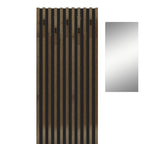 Έπιπλο εισόδου Arika λευκό-sonoma 100x37x199.5εκ