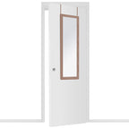 Καθρέπτης πόρτας PWD-0113 MDF-αλουμίνιο φυσικό 35x2x109εκ